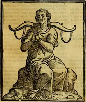 An illustration from Iconologia di Cesare Ripa ... Divisa in tre libri, ne i quali si esprimono varie imagini di virtù, vitij, affetti, passioni humane, arti, discipline, humori, elementi, corpi celesti, prouincie d'Italia, fiumi, & altre materie infinite vtili ad ogni stato di persone (1669)