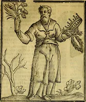 An illustration from Iconologia di Cesare Ripa ... Divisa in tre libri, ne i quali si esprimono varie imagini di virtù, vitij, affetti, passioni humane, arti, discipline, humori, elementi, corpi celesti, prouincie d'Italia, fiumi, & altre materie infinite vtili ad ogni stato di persone (1669)