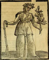 An illustration from Iconologia di Cesare Ripa ... Divisa in tre libri, ne i quali si esprimono varie imagini di virtù, vitij, affetti, passioni humane, arti, discipline, humori, elementi, corpi celesti, prouincie d'Italia, fiumi, & altre materie infinite vtili ad ogni stato di persone (1669)