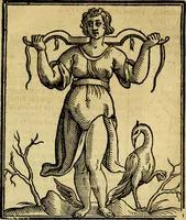 An illustration from Iconologia di Cesare Ripa ... Divisa in tre libri, ne i quali si esprimono varie imagini di virtù, vitij, affetti, passioni humane, arti, discipline, humori, elementi, corpi celesti, prouincie d'Italia, fiumi, & altre materie infinite vtili ad ogni stato di persone (1669)