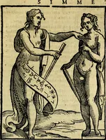 Picture 305 of 358 from Iconologia di Cesare Ripa ... Divisa in tre libri, ne i quali si esprimono varie imagini di virtù, vitij, affetti, passioni humane, arti, discipline, humori, elementi, corpi celesti, prouincie d'Italia, fiumi, & altre materie infinite vtili ad ogni stato di persone (1669), leaf 636