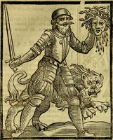 An illustration from Iconologia di Cesare Ripa ... Divisa in tre libri, ne i quali si esprimono varie imagini di virtù, vitij, affetti, passioni humane, arti, discipline, humori, elementi, corpi celesti, prouincie d'Italia, fiumi, & altre materie infinite vtili ad ogni stato di persone (1669)