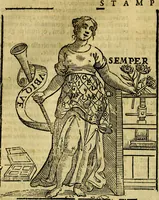 Picture 318 of 358 from Iconologia di Cesare Ripa ... Divisa in tre libri, ne i quali si esprimono varie imagini di virtù, vitij, affetti, passioni humane, arti, discipline, humori, elementi, corpi celesti, prouincie d'Italia, fiumi, & altre materie infinite vtili ad ogni stato di persone (1669), leaf 663