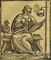 An illustration from Iconologia di Cesare Ripa ... Divisa in tre libri, ne i quali si esprimono varie imagini di virtù, vitij, affetti, passioni humane, arti, discipline, humori, elementi, corpi celesti, prouincie d'Italia, fiumi, & altre materie infinite vtili ad ogni stato di persone (1669)