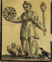 An illustration from Iconologia di Cesare Ripa ... Divisa in tre libri, ne i quali si esprimono varie imagini di virtù, vitij, affetti, passioni humane, arti, discipline, humori, elementi, corpi celesti, prouincie d'Italia, fiumi, & altre materie infinite vtili ad ogni stato di persone (1669)