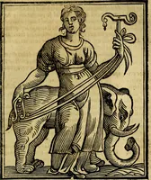 Picture 325 of 358 from Iconologia di Cesare Ripa ... Divisa in tre libri, ne i quali si esprimono varie imagini di virtù, vitij, affetti, passioni humane, arti, discipline, humori, elementi, corpi celesti, prouincie d'Italia, fiumi, & altre materie infinite vtili ad ogni stato di persone (1669), leaf 684