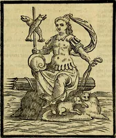 Picture 332 of 358 from Iconologia di Cesare Ripa ... Divisa in tre libri, ne i quali si esprimono varie imagini di virtù, vitij, affetti, passioni humane, arti, discipline, humori, elementi, corpi celesti, prouincie d'Italia, fiumi, & altre materie infinite vtili ad ogni stato di persone (1669), leaf 694