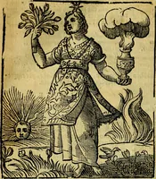 An illustration from Iconologia di Cesare Ripa ... Divisa in tre libri, ne i quali si esprimono varie imagini di virtù, vitij, affetti, passioni humane, arti, discipline, humori, elementi, corpi celesti, prouincie d'Italia, fiumi, & altre materie infinite vtili ad ogni stato di persone (1669)