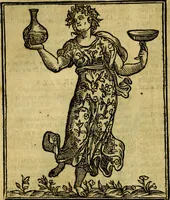An illustration from Iconologia di Cesare Ripa ... Divisa in tre libri, ne i quali si esprimono varie imagini di virtù, vitij, affetti, passioni humane, arti, discipline, humori, elementi, corpi celesti, prouincie d'Italia, fiumi, & altre materie infinite vtili ad ogni stato di persone (1669)