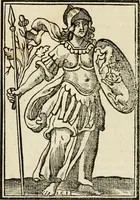 Picture 29 of 189 from Iconologia, of, Uytbeeldingen des verstands : waer in verscheiden afbeeldingen van deughden, ondeughden, genegentheden, menschlijcke hertztochten, konsten, leeringen, sinlijckheden, elementen, hemelsche lichamen, landschappen van Italien, revieren van alle deelen des werrelts, en alle andere ontallijcke stoffen, met hare verklaringen, werden verhandelt : een werck dat dienstigh is, allen reedenaers, poëten, schilders, beeldhouwers, teyckenaers, en alle andere konstbeminders en liefhebbers der geleertheyt en eerlijcke wetenschappen ... (1644), leaf 102