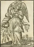Picture 64 of 189 from Iconologia, of, Uytbeeldingen des verstands : waer in verscheiden afbeeldingen van deughden, ondeughden, genegentheden, menschlijcke hertztochten, konsten, leeringen, sinlijckheden, elementen, hemelsche lichamen, landschappen van Italien, revieren van alle deelen des werrelts, en alle andere ontallijcke stoffen, met hare verklaringen, werden verhandelt : een werck dat dienstigh is, allen reedenaers, poëten, schilders, beeldhouwers, teyckenaers, en alle andere konstbeminders en liefhebbers der geleertheyt en eerlijcke wetenschappen ... (1644), leaf 196