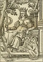 Picture 6 of 189 from Iconologia, of, Uytbeeldingen des verstands : waer in verscheiden afbeeldingen van deughden, ondeughden, genegentheden, menschlijcke hertztochten, konsten, leeringen, sinlijckheden, elementen, hemelsche lichamen, landschappen van Italien, revieren van alle deelen des werrelts, en alle andere ontallijcke stoffen, met hare verklaringen, werden verhandelt : een werck dat dienstigh is, allen reedenaers, poëten, schilders, beeldhouwers, teyckenaers, en alle andere konstbeminders en liefhebbers der geleertheyt en eerlijcke wetenschappen ... (1644), leaf 22