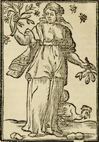 An illustration from Iconologia, of, Uytbeeldingen des verstands : waer in verscheiden afbeeldingen van deughden, ondeughden, genegentheden, menschlijcke hertztochten, konsten, leeringen, sinlijckheden, elementen, hemelsche lichamen, landschappen van Italien, revieren van alle deelen des werrelts, en alle andere ontallijcke stoffen, met hare verklaringen, werden verhandelt : een werck dat dienstigh is, allen reedenaers, poëten, schilders, beeldhouwers, teyckenaers, en alle andere konstbeminders en liefhebbers der geleertheyt en eerlijcke wetenschappen ... (1644)