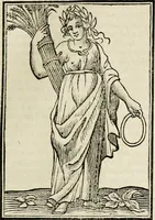 An illustration from Iconologia, of, Uytbeeldingen des verstands : waer in verscheiden afbeeldingen van deughden, ondeughden, genegentheden, menschlijcke hertztochten, konsten, leeringen, sinlijckheden, elementen, hemelsche lichamen, landschappen van Italien, revieren van alle deelen des werrelts, en alle andere ontallijcke stoffen, met hare verklaringen, werden verhandelt : een werck dat dienstigh is, allen reedenaers, poëten, schilders, beeldhouwers, teyckenaers, en alle andere konstbeminders en liefhebbers der geleertheyt en eerlijcke wetenschappen ... (1644)
