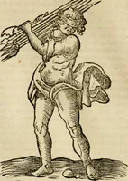 Picture 128 of 189 from Iconologia, of, Uytbeeldingen des verstands : waer in verscheiden afbeeldingen van deughden, ondeughden, genegentheden, menschlijcke hertztochten, konsten, leeringen, sinlijckheden, elementen, hemelsche lichamen, landschappen van Italien, revieren van alle deelen des werrelts, en alle andere ontallijcke stoffen, met hare verklaringen, werden verhandelt : een werck dat dienstigh is, allen reedenaers, poëten, schilders, beeldhouwers, teyckenaers, en alle andere konstbeminders en liefhebbers der geleertheyt en eerlijcke wetenschappen ... (1644), leaf 451