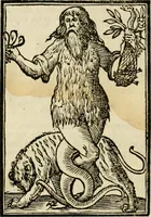 An illustration from Iconologia, of, Uytbeeldingen des verstands : waer in verscheiden afbeeldingen van deughden, ondeughden, genegentheden, menschlijcke hertztochten, konsten, leeringen, sinlijckheden, elementen, hemelsche lichamen, landschappen van Italien, revieren van alle deelen des werrelts, en alle andere ontallijcke stoffen, met hare verklaringen, werden verhandelt : een werck dat dienstigh is, allen reedenaers, poëten, schilders, beeldhouwers, teyckenaers, en alle andere konstbeminders en liefhebbers der geleertheyt en eerlijcke wetenschappen ... (1644)