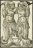 Picture 153 of 189 from Iconologia, of, Uytbeeldingen des verstands : waer in verscheiden afbeeldingen van deughden, ondeughden, genegentheden, menschlijcke hertztochten, konsten, leeringen, sinlijckheden, elementen, hemelsche lichamen, landschappen van Italien, revieren van alle deelen des werrelts, en alle andere ontallijcke stoffen, met hare verklaringen, werden verhandelt : een werck dat dienstigh is, allen reedenaers, poëten, schilders, beeldhouwers, teyckenaers, en alle andere konstbeminders en liefhebbers der geleertheyt en eerlijcke wetenschappen ... (1644), leaf 546