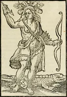 Picture 179 of 189 from Iconologia, of, Uytbeeldingen des verstands : waer in verscheiden afbeeldingen van deughden, ondeughden, genegentheden, menschlijcke hertztochten, konsten, leeringen, sinlijckheden, elementen, hemelsche lichamen, landschappen van Italien, revieren van alle deelen des werrelts, en alle andere ontallijcke stoffen, met hare verklaringen, werden verhandelt : een werck dat dienstigh is, allen reedenaers, poëten, schilders, beeldhouwers, teyckenaers, en alle andere konstbeminders en liefhebbers der geleertheyt en eerlijcke wetenschappen ... (1644), leaf 626