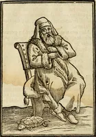 An illustration from Iconologia, of, Uytbeeldingen des verstands : waer in verscheiden afbeeldingen van deughden, ondeughden, genegentheden, menschlijcke hertztochten, konsten, leeringen, sinlijckheden, elementen, hemelsche lichamen, landschappen van Italien, revieren van alle deelen des werrelts, en alle andere ontallijcke stoffen, met hare verklaringen, werden verhandelt : een werck dat dienstigh is, allen reedenaers, poëten, schilders, beeldhouwers, teyckenaers, en alle andere konstbeminders en liefhebbers der geleertheyt en eerlijcke wetenschappen ... (1644)
