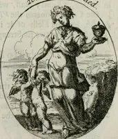 An illustration from Iconologia, or, Moral emblems (1709)