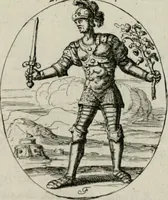 An illustration from Iconologia, or, Moral emblems (1709)