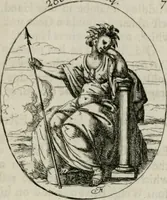 An illustration from Iconologia, or, Moral emblems (1709)