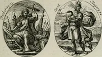 An illustration from Iconologia, or, Moral emblems (1709)