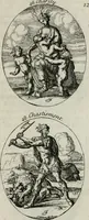An illustration from Iconologia, or, Moral emblems (1709)