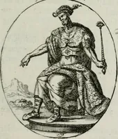 An illustration from Iconologia, or, Moral emblems (1709)