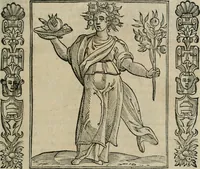 An illustration from Iconologia, ouero Descrittione d'imagini delle virtu', vitij, affetti, passioni humane, corpi celesti, mondo e sue parti. (1611)