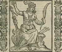 An illustration from Iconologia, ouero Descrittione d'imagini delle virtu', vitij, affetti, passioni humane, corpi celesti, mondo e sue parti. (1611)