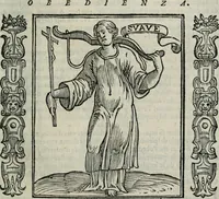 Picture 151 of 210 from Iconologia, ouero Descrittione d'imagini delle virtu', vitij, affetti, passioni humane, corpi celesti, mondo e sue parti. (1611), leaf 422