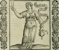 An illustration from Iconologia, ouero Descrittione d'imagini delle virtu', vitij, affetti, passioni humane, corpi celesti, mondo e sue parti. (1611)