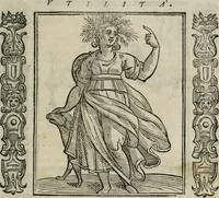 An illustration from Iconologia, ouero Descrittione d'imagini delle virtu', vitij, affetti, passioni humane, corpi celesti, mondo e sue parti. (1611)