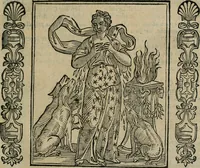 An illustration from Iconologia, ouero Descrittione d'imagini delle virtu', vitij, affetti, passioni humane, corpi celesti, mondo e sue parti. (1611)
