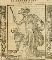 An illustration from Iconologia, ouero, Descrittione di diuerse imagini cauate dall'antichità, & di propria inuentione (1603)