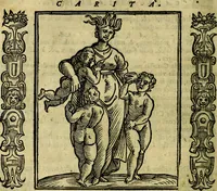 Picture 36 of 207 from Iconologia, overo, Descrittione d'imagini delle virtu', vitii, affetti, passioni humane, corpi celesti, mondo e sue parti (1611), leaf 107
