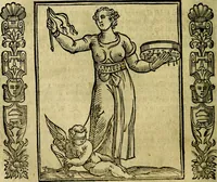 An illustration from Iconologia, overo, Descrittione d'imagini delle virtu', vitii, affetti, passioni humane, corpi celesti, mondo e sue parti (1611)