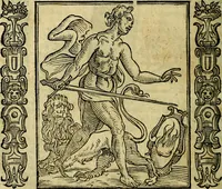 An illustration from Iconologia, overo, Descrittione d'imagini delle virtu', vitii, affetti, passioni humane, corpi celesti, mondo e sue parti (1611)