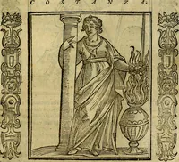 Picture 53 of 207 from Iconologia, overo, Descrittione d'imagini delle virtu', vitii, affetti, passioni humane, corpi celesti, mondo e sue parti (1611), leaf 134