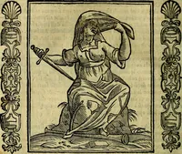 An illustration from Iconologia, overo, Descrittione d'imagini delle virtu', vitii, affetti, passioni humane, corpi celesti, mondo e sue parti (1611)