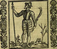 An illustration from Iconologia, overo, Descrittione d'imagini delle virtu', vitii, affetti, passioni humane, corpi celesti, mondo e sue parti (1611)