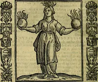 An illustration from Iconologia, overo, Descrittione d'imagini delle virtu', vitii, affetti, passioni humane, corpi celesti, mondo e sue parti (1611)