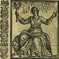 An illustration from Iconologia, overo, Descrittione d'imagini delle virtu', vitii, affetti, passioni humane, corpi celesti, mondo e sue parti (1611)