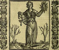 An illustration from Iconologia, overo, Descrittione d'imagini delle virtu', vitii, affetti, passioni humane, corpi celesti, mondo e sue parti (1611)
