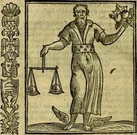 An illustration from Iconologia, overo, Descrittione d'imagini delle virtu', vitii, affetti, passioni humane, corpi celesti, mondo e sue parti (1611)