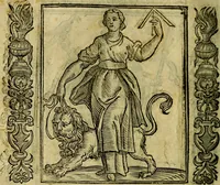 An illustration from Iconologia, overo, Descrittione d'imagini delle virtu', vitii, affetti, passioni humane, corpi celesti, mondo e sue parti (1611)