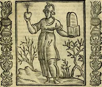 An illustration from Iconologia, overo, Descrittione d'imagini delle virtu', vitii, affetti, passioni humane, corpi celesti, mondo e sue parti (1611)