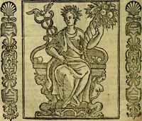 An illustration from Iconologia, overo, Descrittione d'imagini delle virtu', vitii, affetti, passioni humane, corpi celesti, mondo e sue parti (1611)