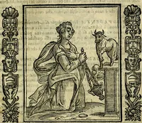 Picture 100 of 207 from Iconologia, overo, Descrittione d'imagini delle virtu', vitii, affetti, passioni humane, corpi celesti, mondo e sue parti (1611), leaf 272